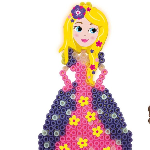 New in Box SES  Iron on Glitter Beads Beedz Princesses 1400 Pcs For Age 5+ - Picture 4 of 16